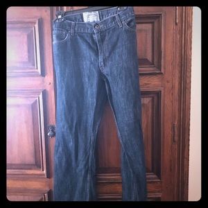 Levi Strauss straight cut blue jeans